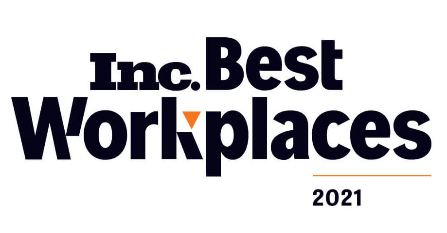 Inc. 5000 Award: Best Workplaces 2021